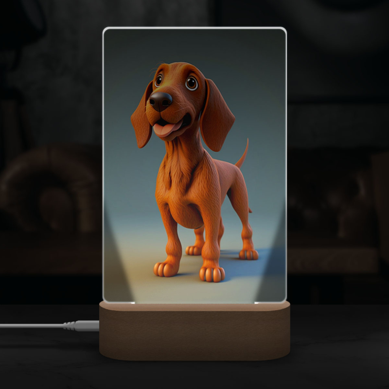 Redbone Coonhound animovaný