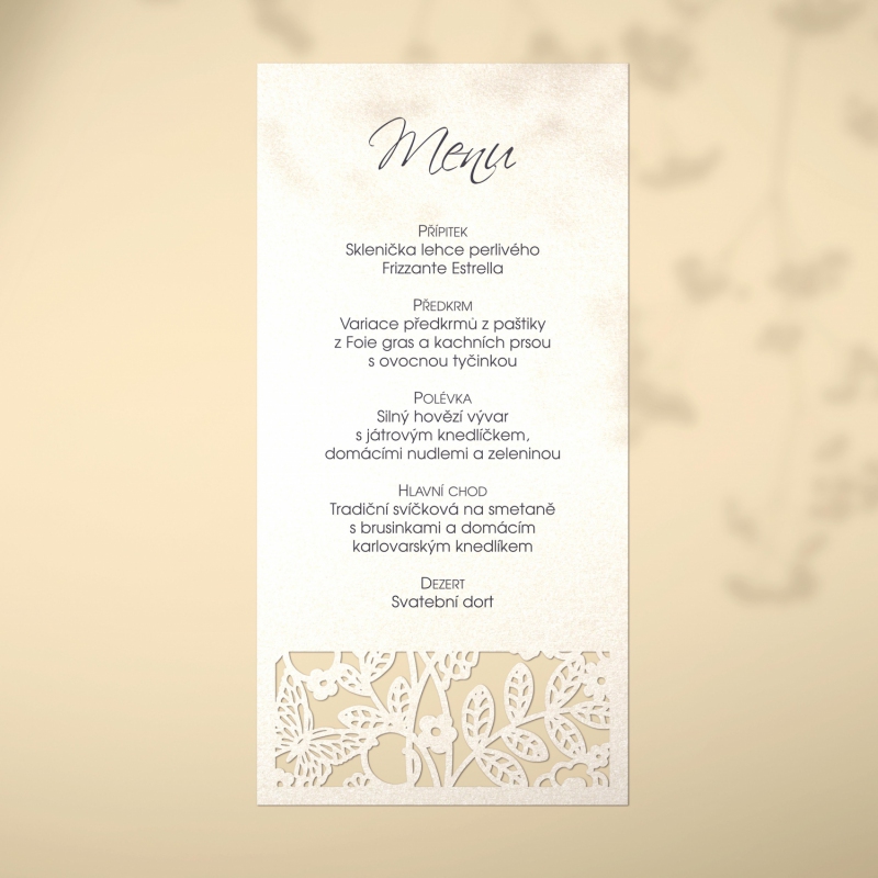 Svatební menu L2217m