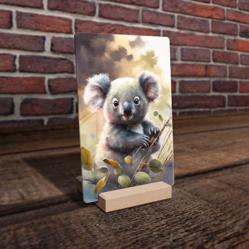 Akrylové sklo Akvarelová koala