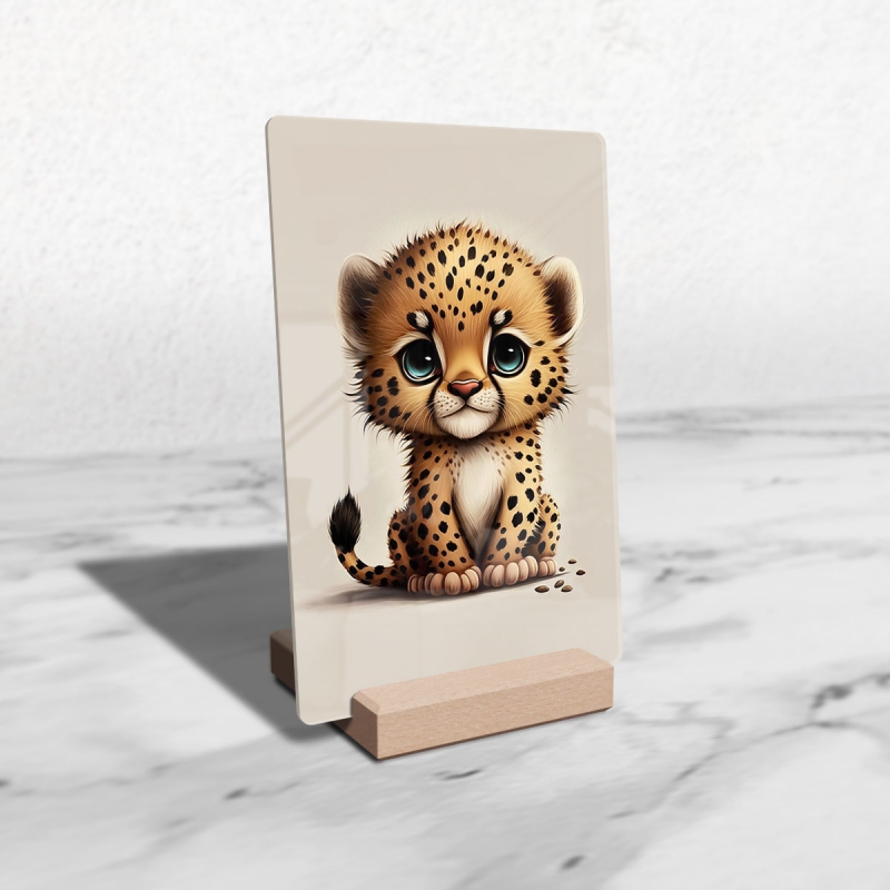 Akrylové sklo Malý gepard