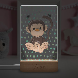 Dětská lampička Opička