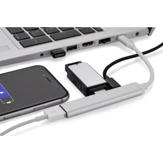 Rozbočovač USB HUB s kabelem typu C - ROSKO