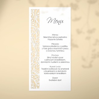 Svatební menu L2174m