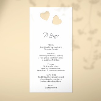 Svatební menu L2188m