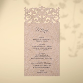 Svatební menu L2237m