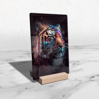 Akrylové sklo Pastelový tygr