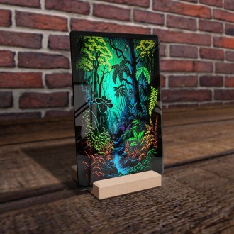 Akrylové sklo Kouzelný prales