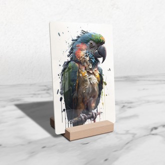Akrylové sklo Graffiti papoušek