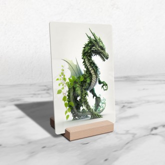 Akrylové sklo Přírodní drak