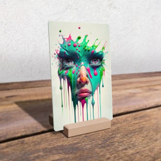 Akrylové sklo Graffiti tvář
