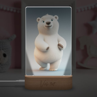 Lampa Animovaný lední medvěd