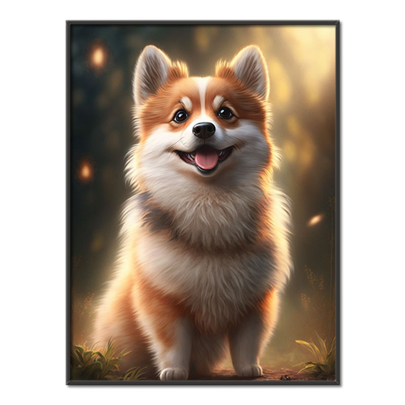 Norský Lundehund animovaný