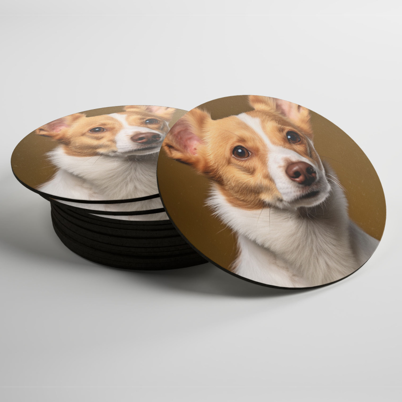 Podtácky Portugalský Podengo Pequeno realistic