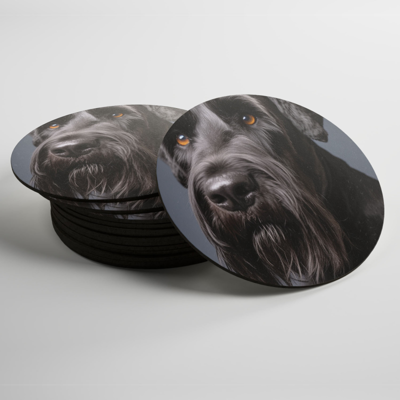 Podtácky Velký knírač realistic