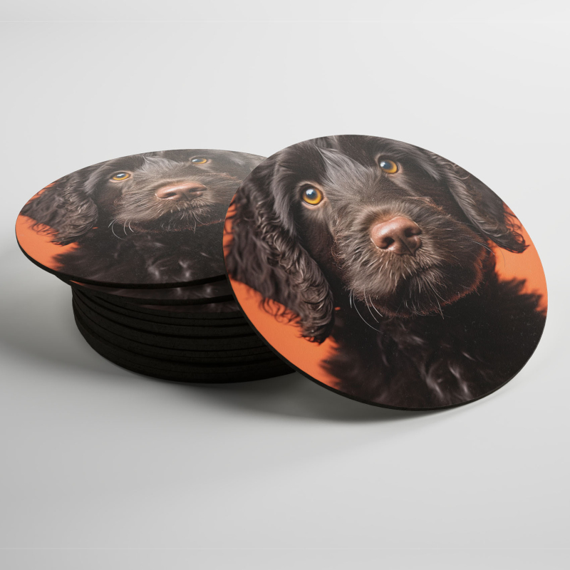 Podtácky Portugalský vodní pes realistic