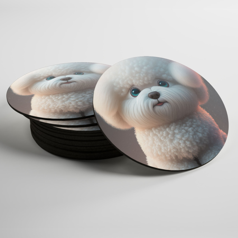 Podtácky Bišonek animovaný