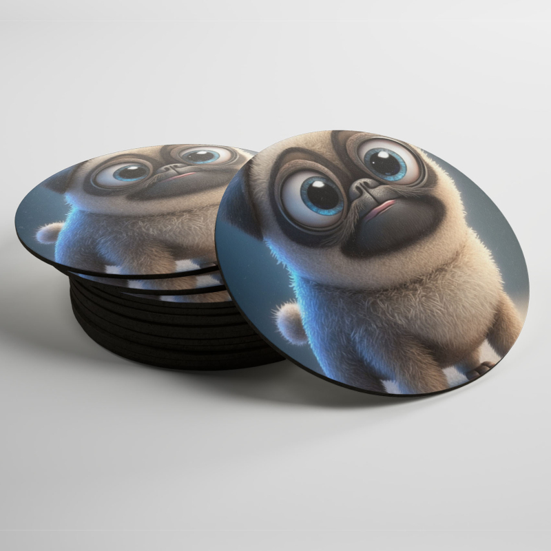 Podtácky Mopsík animovaný