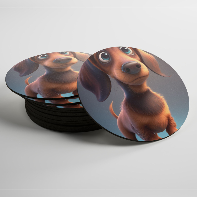 Podtácky Jezevčík animovaný