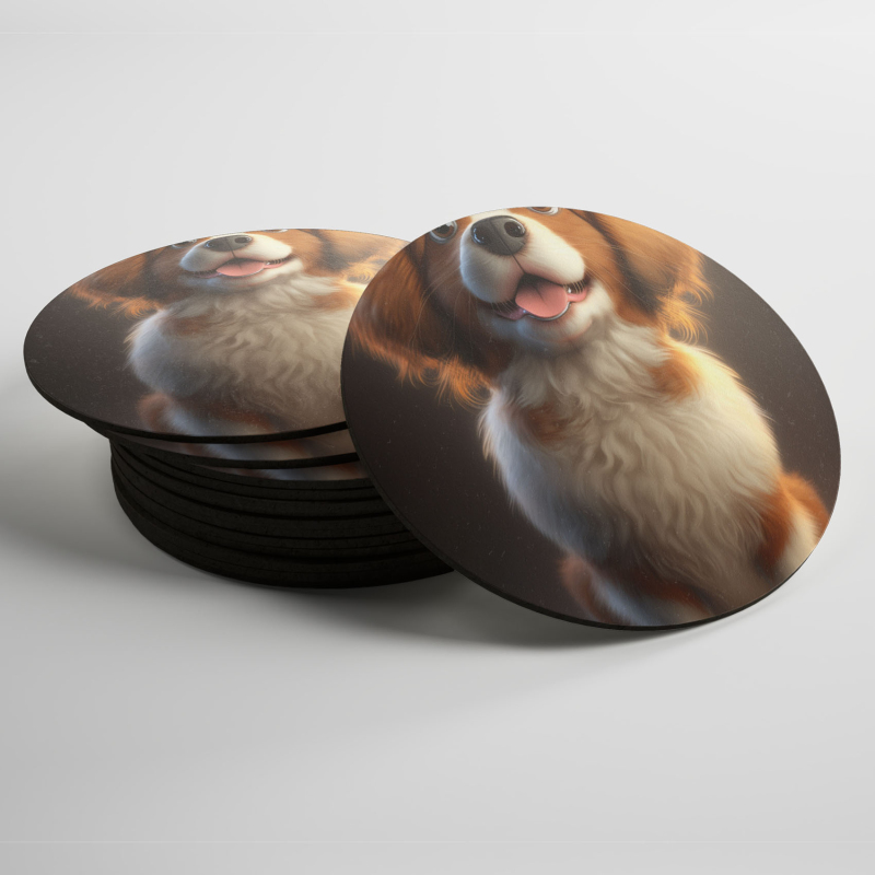 Podtácky Holandský Kooikerhondje animovaný