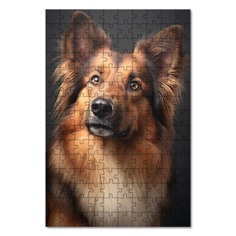Dřevěné puzzle Belgický Laekenoi realistic