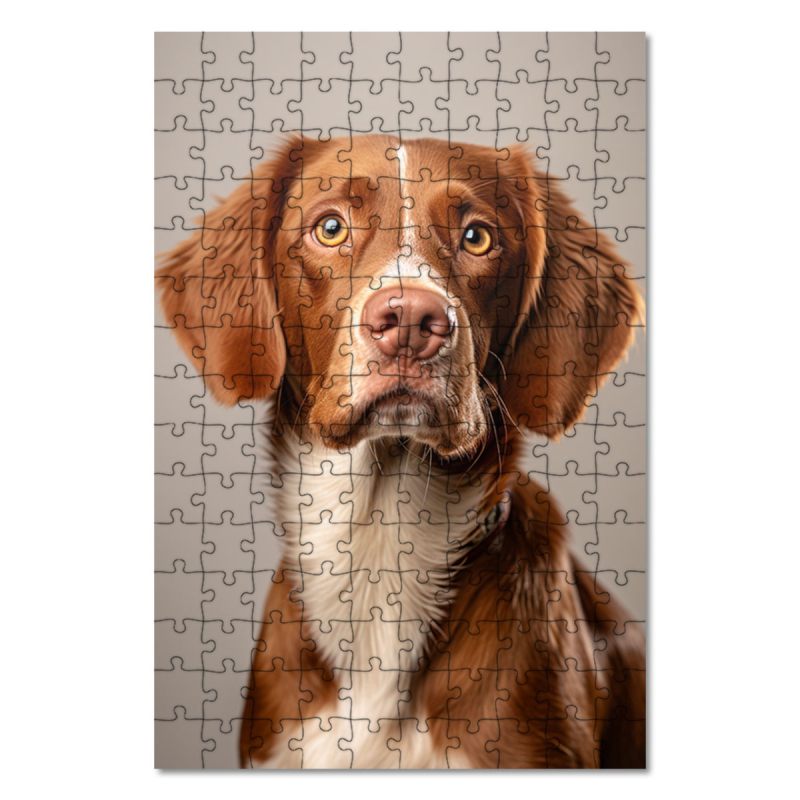 Dřevěné puzzle Brittany realistic