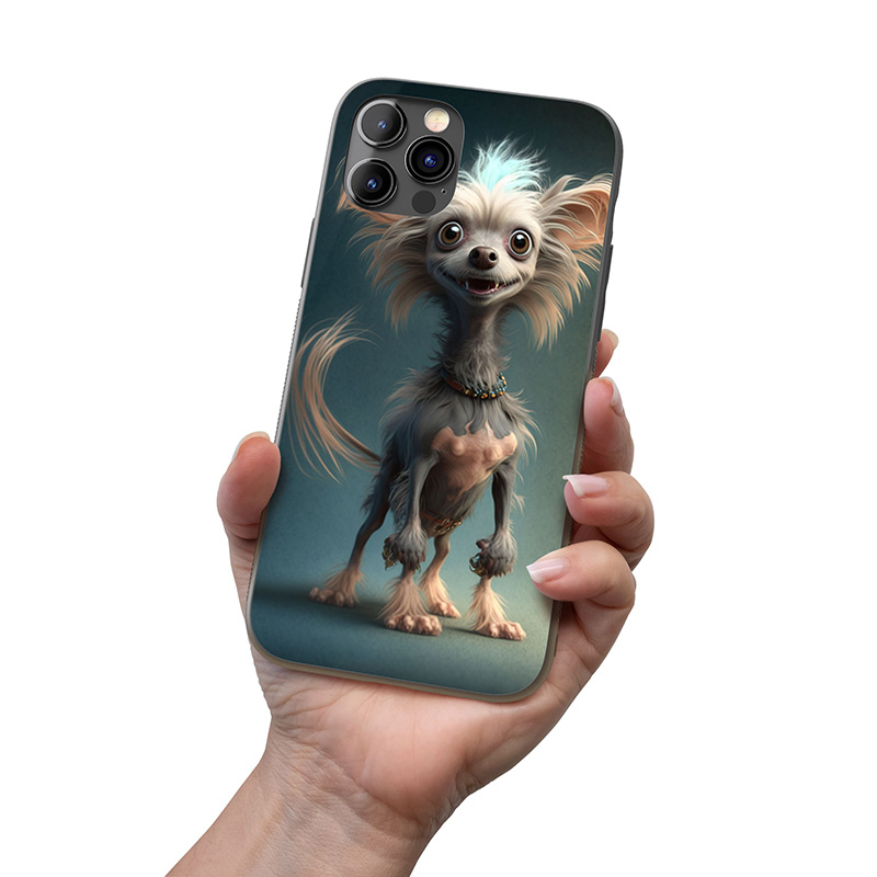 Čínský chocholatý animovaný