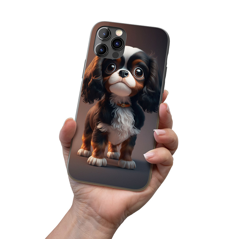 Anglický toy španěl animovaný