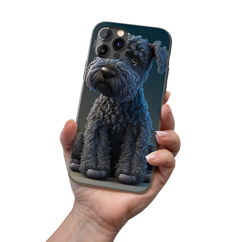 Kerry Blue Terrier animovaný