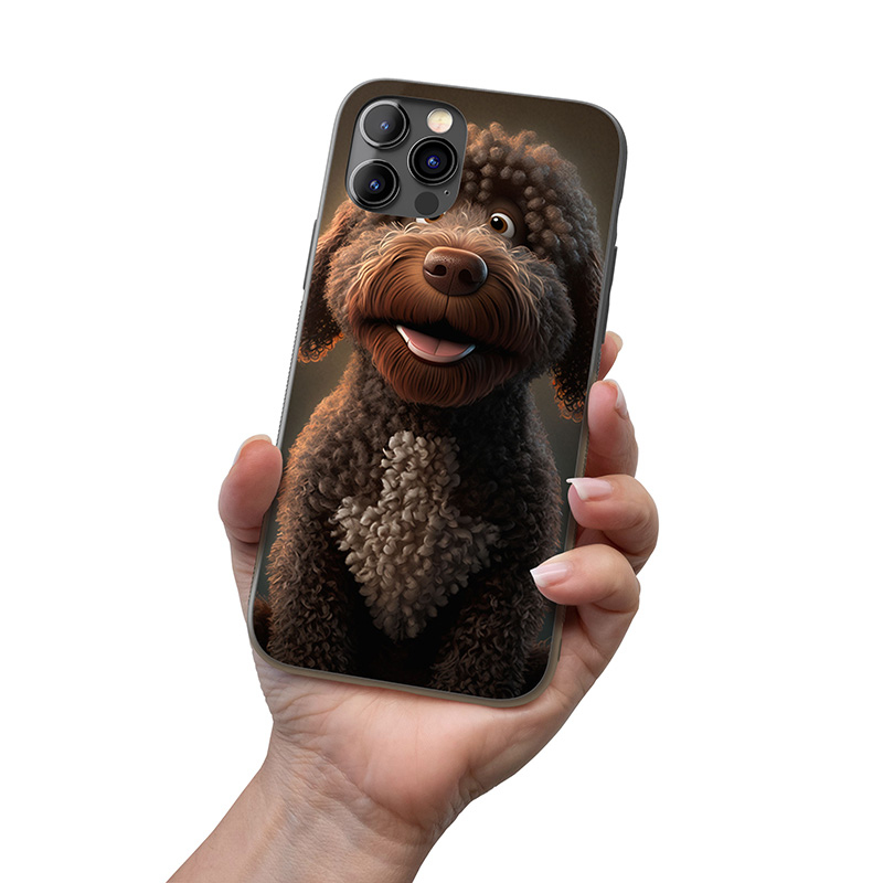 Španělský vodní pes animovaný