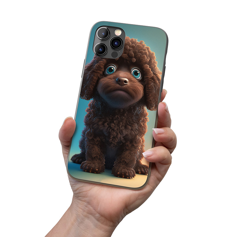 Irský vodní španěl animovaný