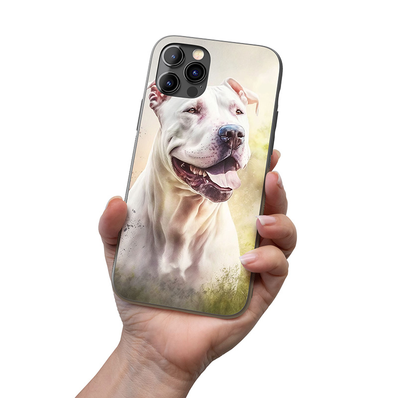 Argentinská doga akvarel