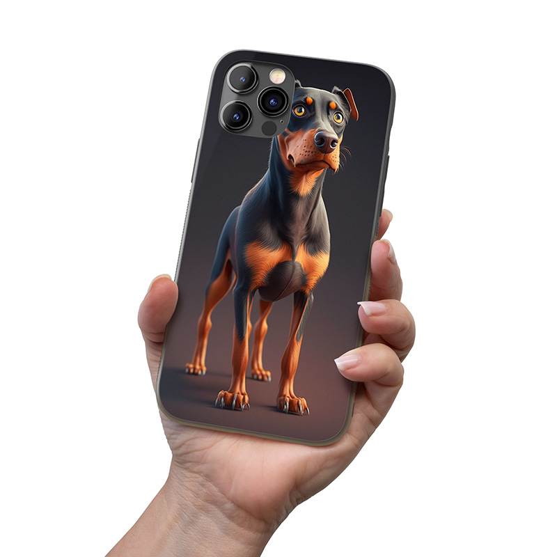 Doberman Pinscher animovaný