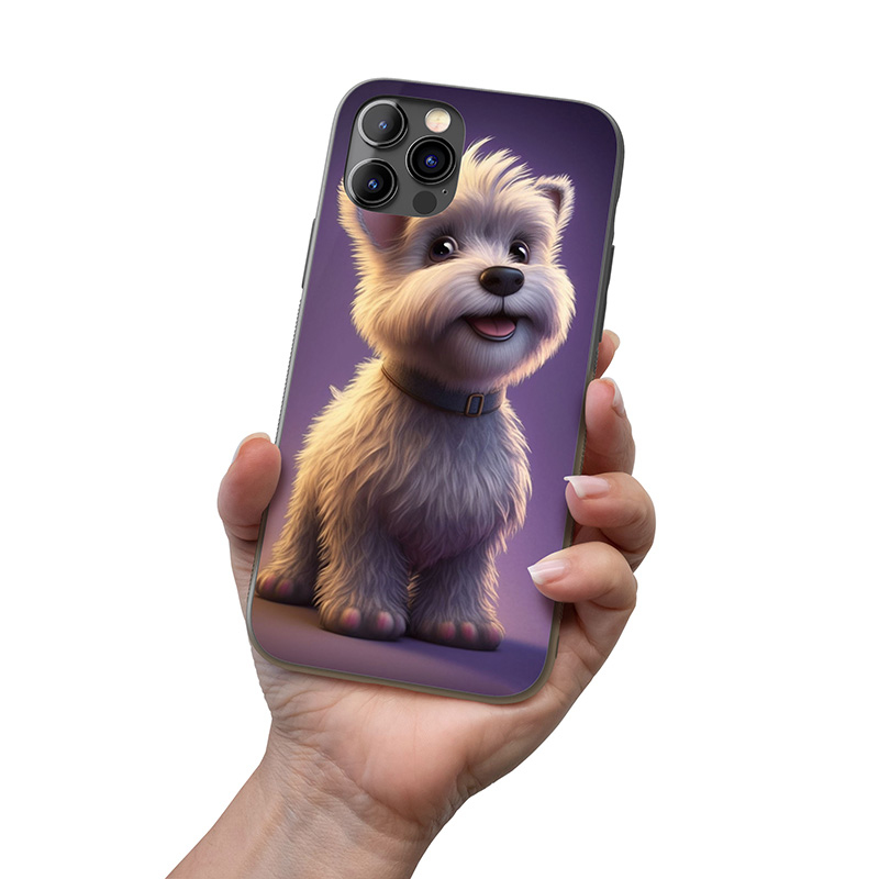 Dandie Dinmont teriér animovaný