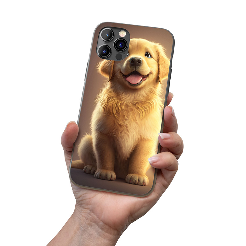 Zlatý retriever animovaný