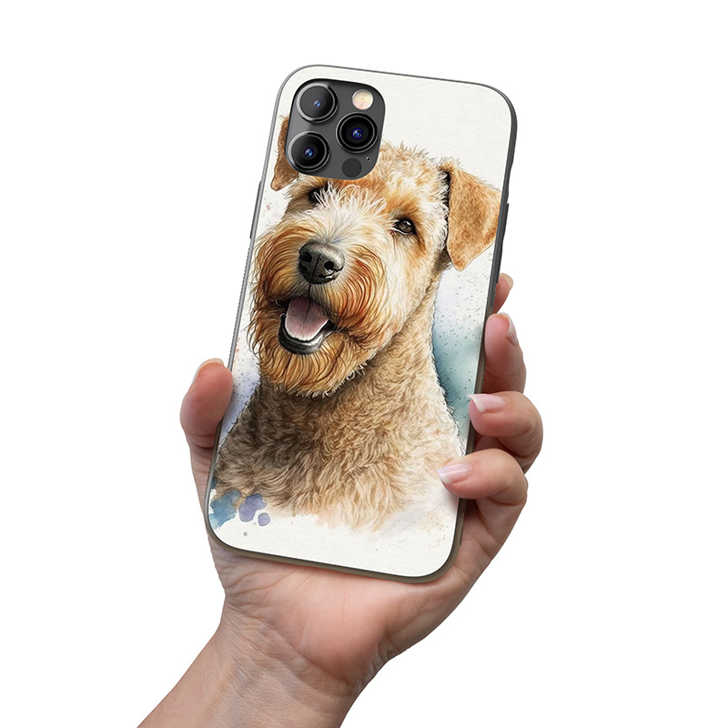 Lakeland teriér akvarel