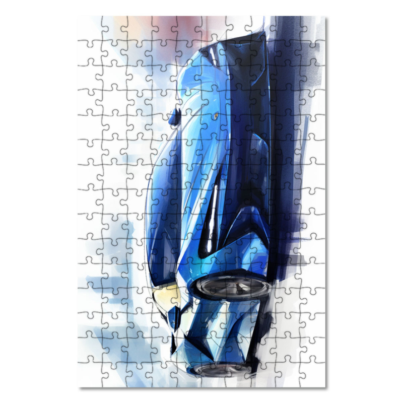 Dřevěné puzzle Pininfarina Battista