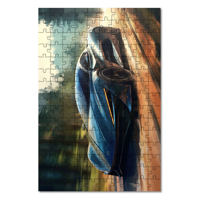 Dřevěné puzzle Piech Automotive Mark Zero