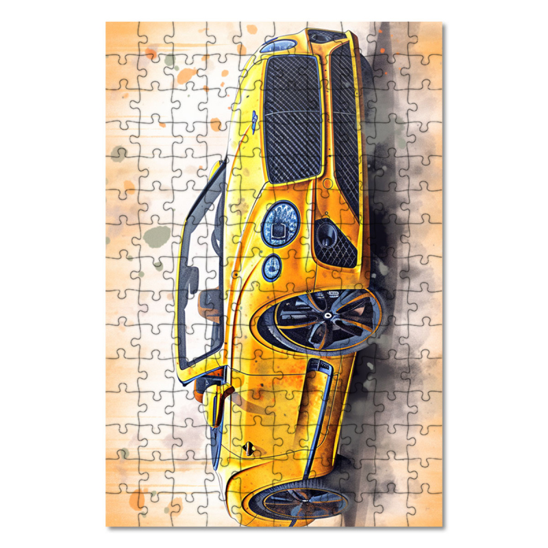 Dřevěné puzzle Bentley Continental GT Convertible 1