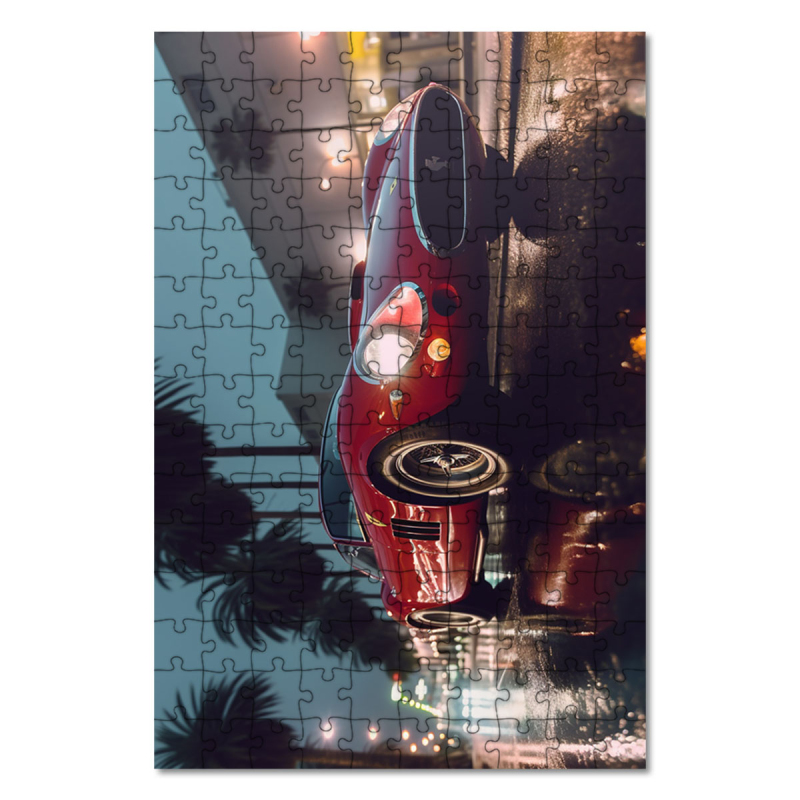 Dřevěné puzzle Ferrari 250 GTO
