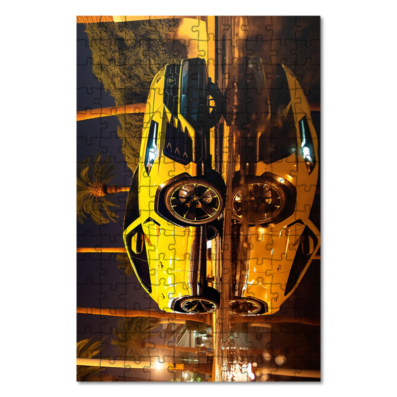 Dřevěné puzzle Lamborghini Urus