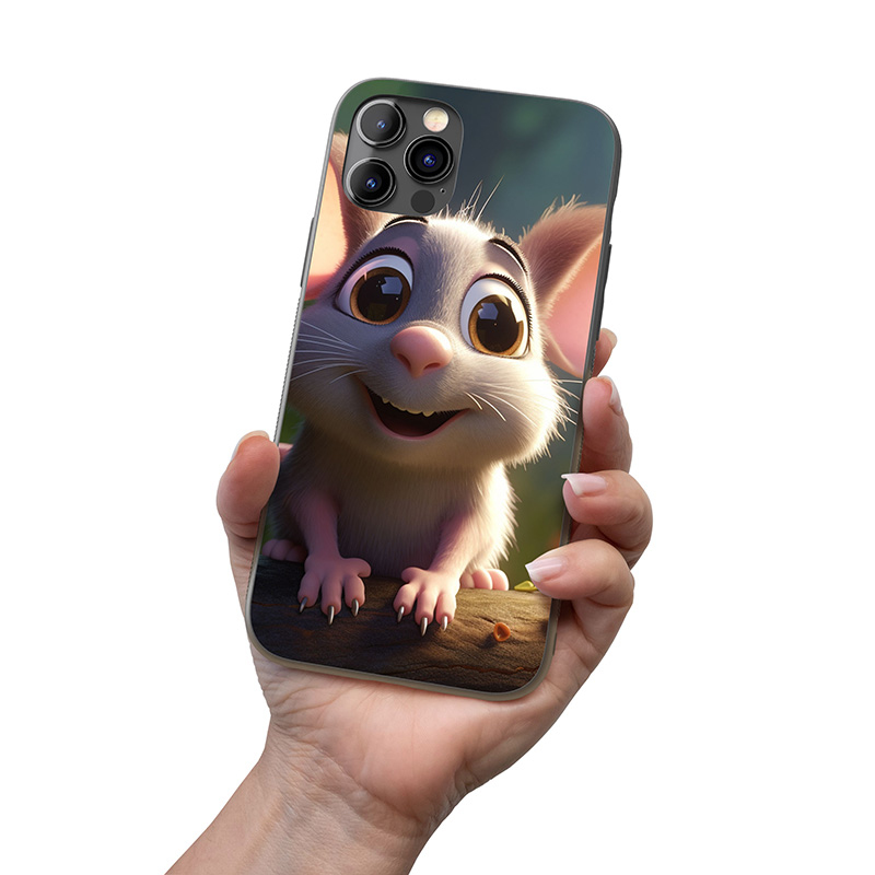 Kryt na mobil Roztomilá animovaná myška