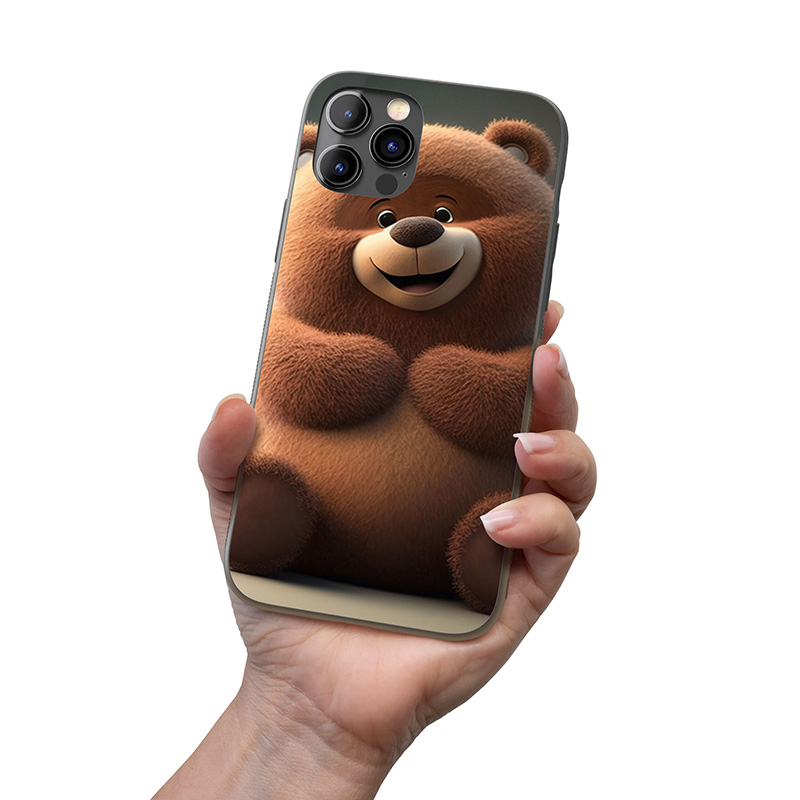 Kryt na mobil Roztomilý animovaný medvěd