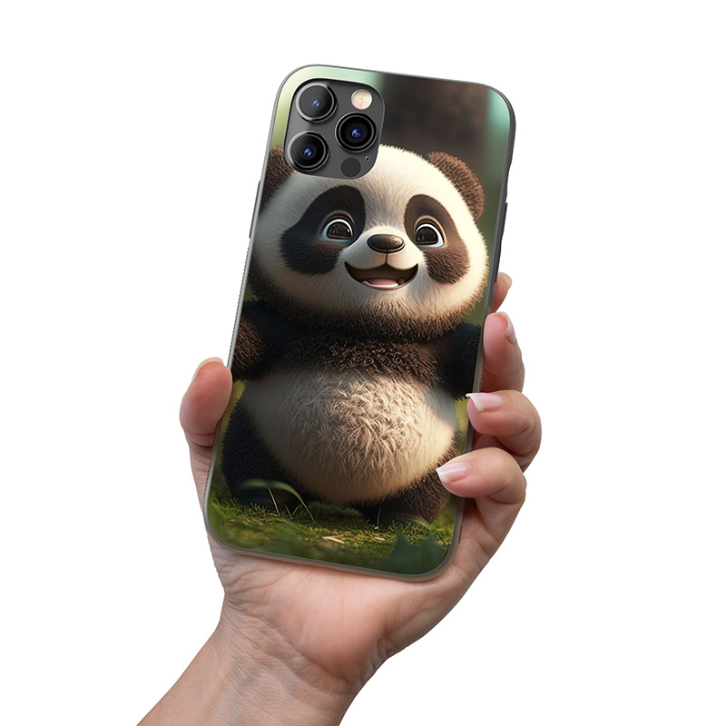 Kryt na mobil Roztomilá animovaná panda