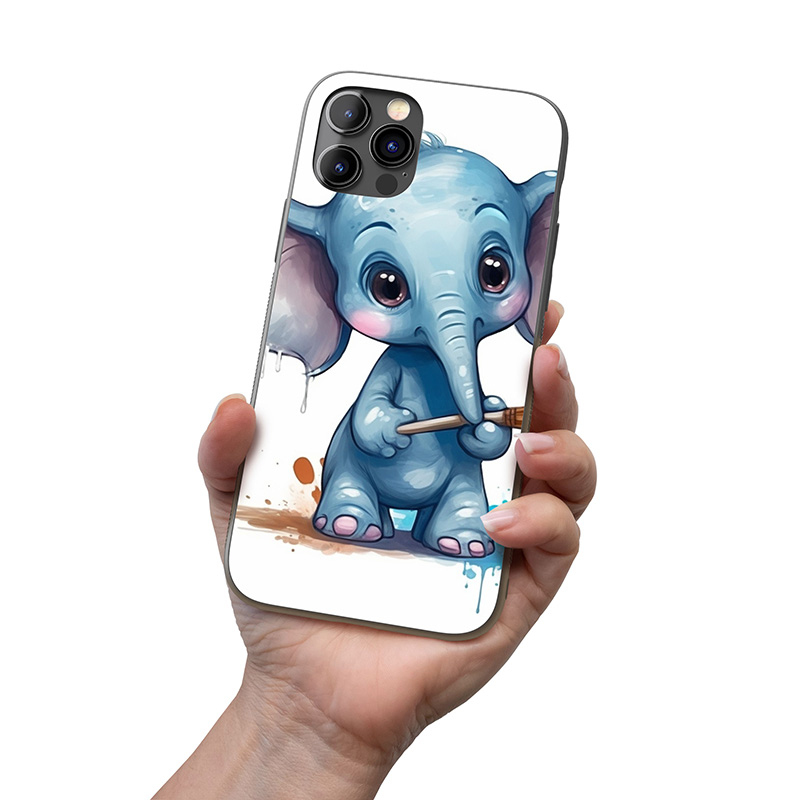 Kryt na mobil Kreslený Slon