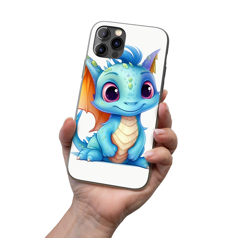 Kryt na mobil Kreslený Dráček