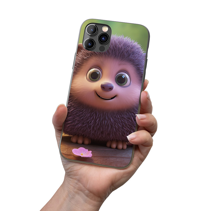 Kryt na mobil Roztomilý animovaný ježek 1