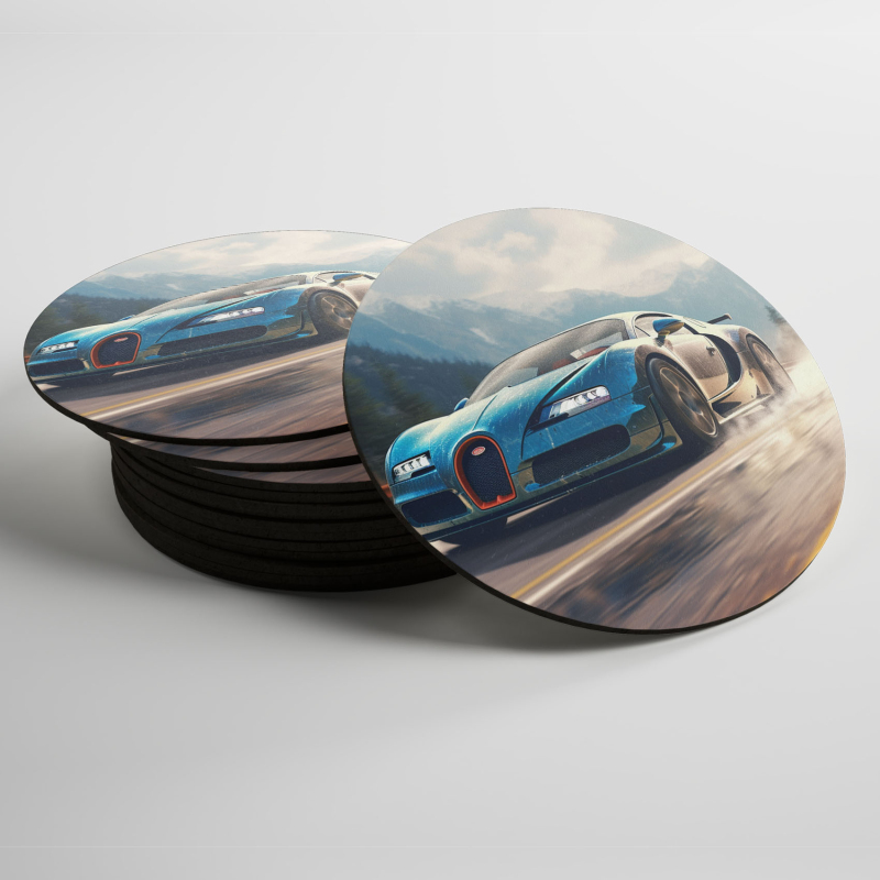Podtácky Bugatti Veyron 1