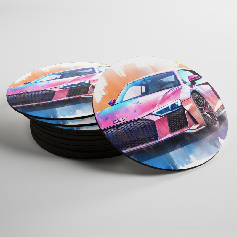 Podtácky Audi R8