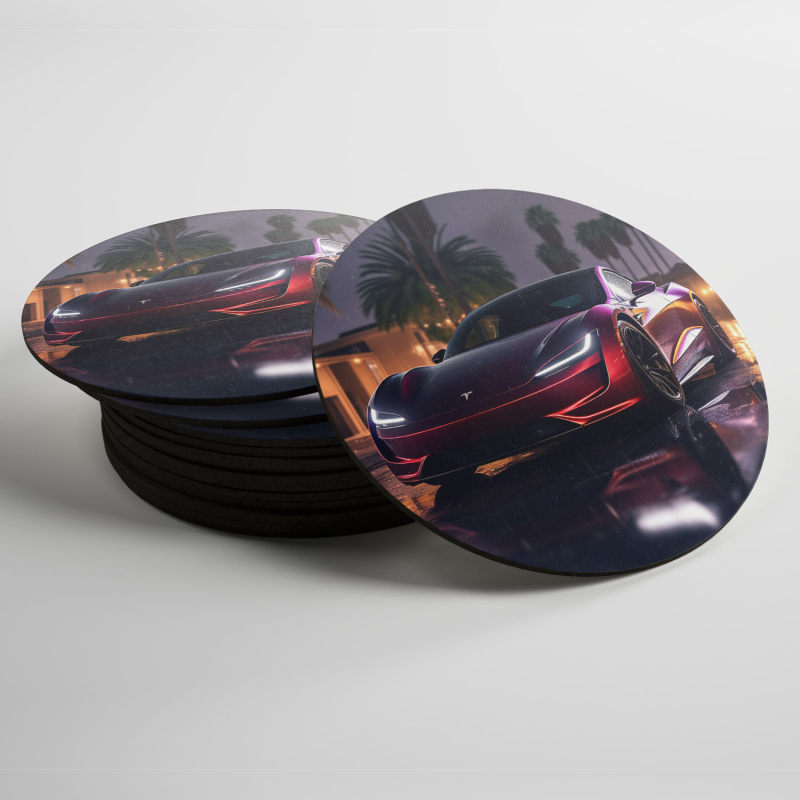 Podtácky Tesla Roadster