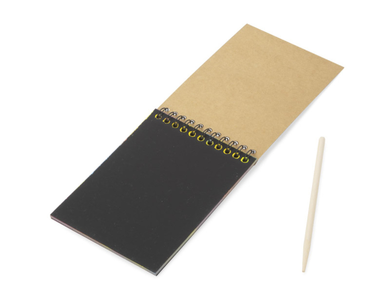 Zápisník s  stíracími lištami GRAFI